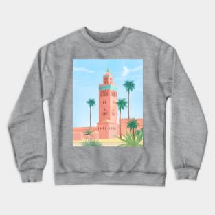 Marrskesh, Morocco Crewneck Sweatshirt